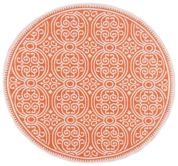 Safavieh Bermuda Elegant Navy Blue Area Rug - Durable Power Loomed Design For Indoor And Outdoor Spaces Rust ,Ivory Polypropylene Frize Bmu809p-9