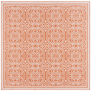 Safavieh Bermuda Elegant Navy Blue Area Rug - Durable Power Loomed Design For Indoor And Outdoor Spaces Rust ,Ivory Polypropylene Frize Bmu809p-9