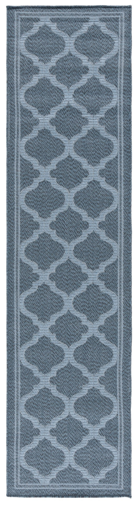 Safavieh Bermuda 810 Power Loomed Indoor / Outdoor Rug Navy 2' x 8'