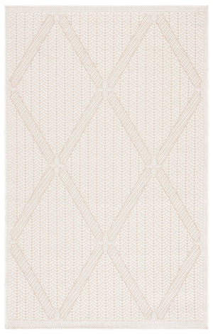 Safavieh Bermuda Elegant Geometric Area Rug – Durable, Eco-friendly, Perfect For Indoor & Outdoor Spaces Cream ,Beige Polypropylene Bmu811a-2