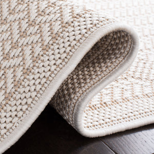 Safavieh Bermuda Elegant Geometric Area Rug – Durable, Eco-friendly, Perfect For Indoor & Outdoor Spaces Cream ,Beige Polypropylene Bmu811a-2