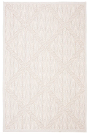 Safavieh Bermuda Elegant Geometric Area Rug – Durable, Eco-friendly, Perfect For Indoor & Outdoor Spaces Cream ,Beige Polypropylene Bmu811a-2
