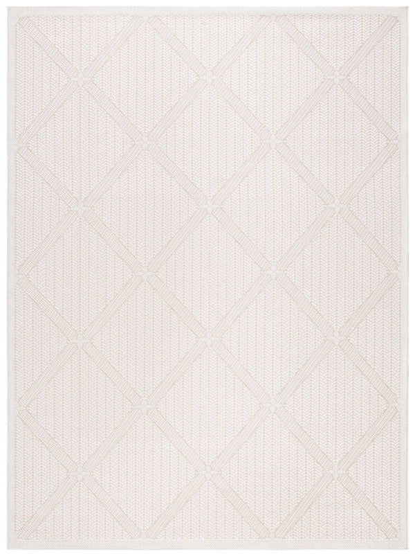 Safavieh Bermuda Elegant Geometric Area Rug – Durable, Eco-friendly, Perfect For Indoor & Outdoor Spaces Cream ,Beige Polypropylene Bmu811a-2