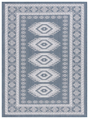 Safavieh Bermuda Elegant Area Rug - Timeless Navy And Ivory Design, Durable, Luxurious Comfort For Home Décor Navy ,Ivory Polypropylene Frize Bmu827n-9