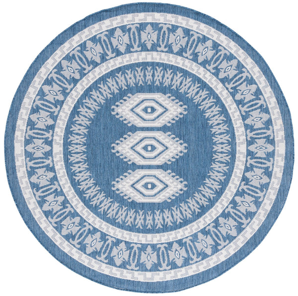 Safavieh Bermuda Elegant Area Rug - Timeless Navy And Ivory Design, Durable, Luxurious Comfort For Home Décor Navy ,Ivory Polypropylene Frize Bmu827n-9