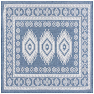 Safavieh Bermuda Elegant Area Rug - Timeless Navy And Ivory Design, Durable, Luxurious Comfort For Home Décor Navy ,Ivory Polypropylene Frize Bmu827n-9