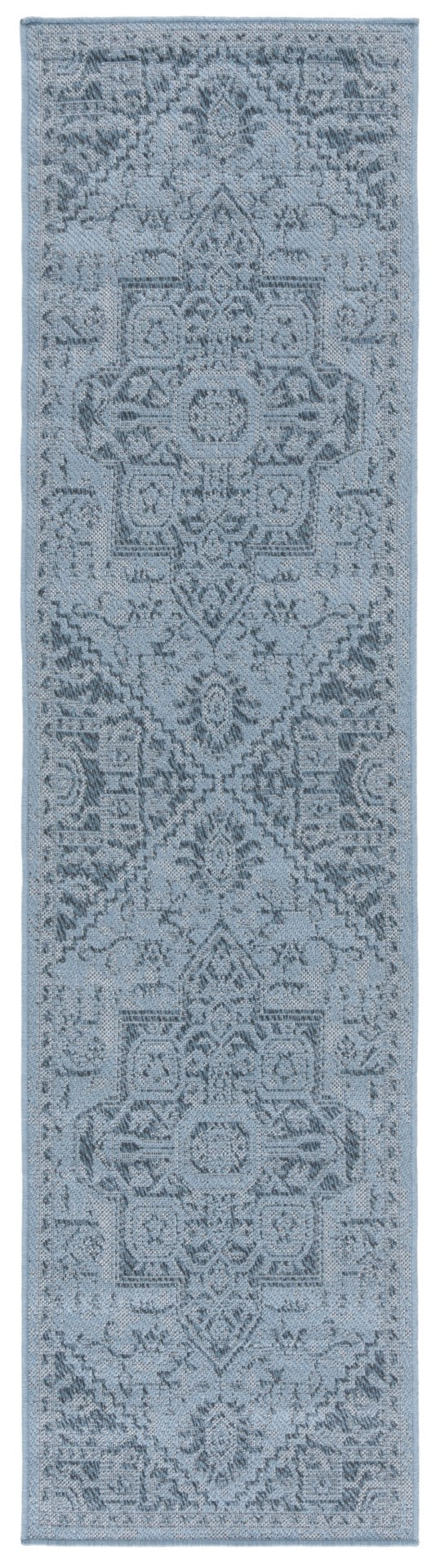 Safavieh Bermuda 841 Power Loomed Indoor / Outdoor Rug Navy 2' x 8'