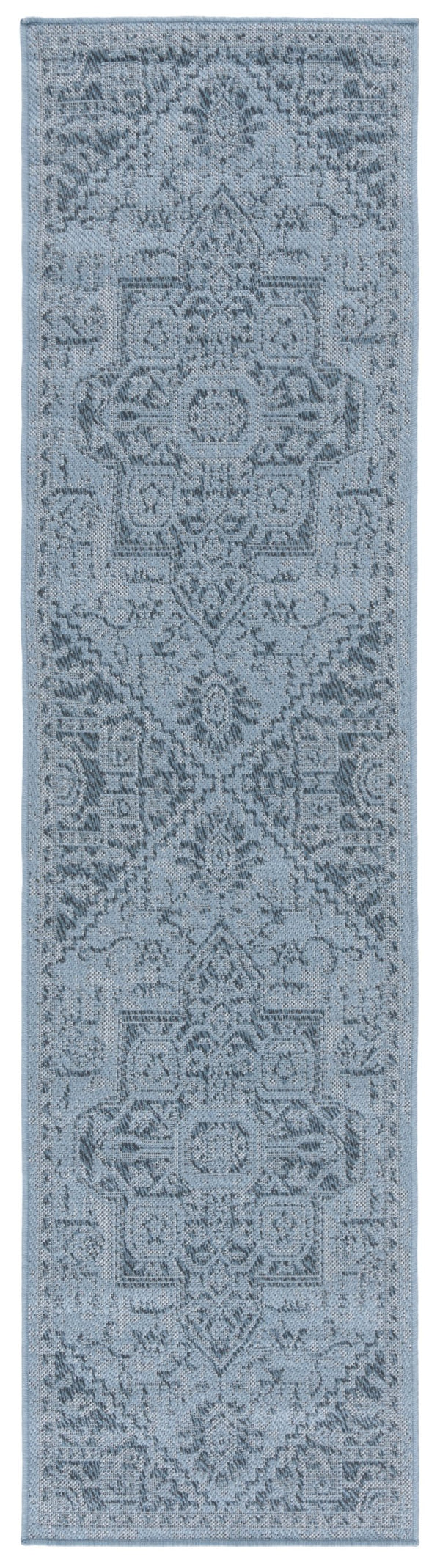 Safavieh Bermuda Elegant Polypropylene Frize Area Rug - Timeless Design For Indoor/Outdoor Spaces, Oeko-tex Certified Navy Polypropylene Frize Bmu841n-8