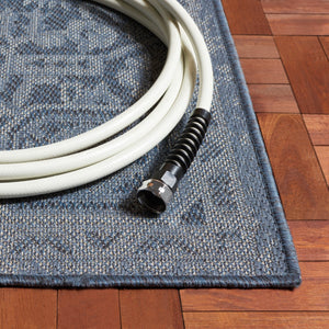 Safavieh Bermuda 841 Power Loomed Indoor / Outdoor Rug Navy 5'-3" x 7'-6"