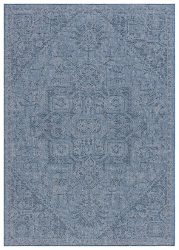 Safavieh Bermuda 841 Power Loomed Indoor / Outdoor Rug Navy 5'-3" x 7'-6"