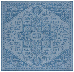 Safavieh Bermuda 841 Power Loomed Indoor / Outdoor Rug Navy 6'-7" x 6'-7" Square