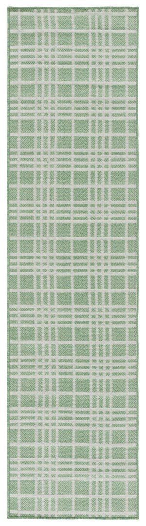 Safavieh Bermuda Large Rectangle Area Rug 9x12 Ft - Green & Ivory, Stylish, Washable, Indoor/Outdoor Use Green ,Ivory Polypropylene Frize Bmu860y-9