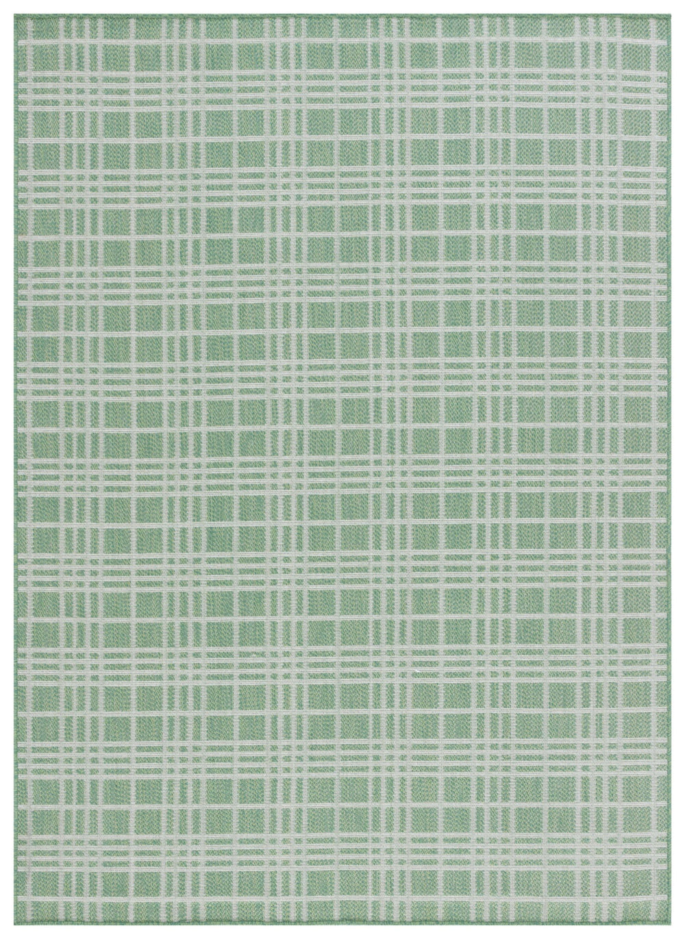 Safavieh Bermuda Large Rectangle Area Rug 9x12 Ft - Green & Ivory, Stylish, Washable, Indoor/Outdoor Use Green ,Ivory Polypropylene Frize Bmu860y-9