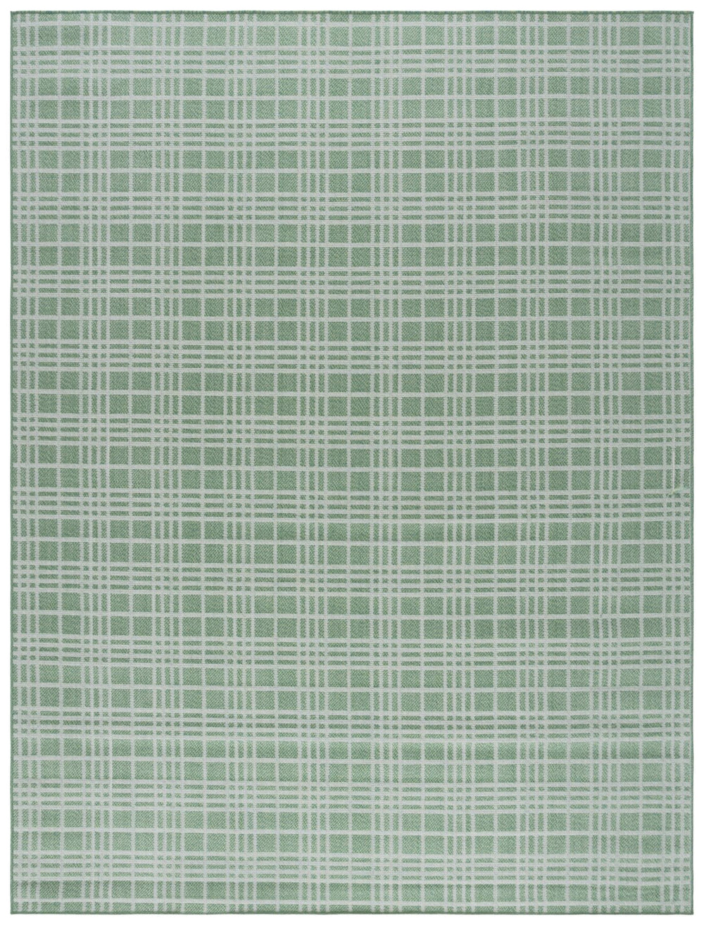 Safavieh Bermuda Large Rectangle Area Rug 9x12 Ft - Green & Ivory, Stylish, Washable, Indoor/Outdoor Use Green ,Ivory Polypropylene Frize Bmu860y-9