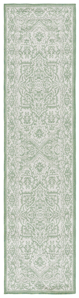 Safavieh Bermuda 9' X 12' Large Rectangle Area Rug - Elegant Green & Ivory, Durable, Oeko-tex Certified Design Green ,Ivory Polypropylene Frize Bmu885y-9