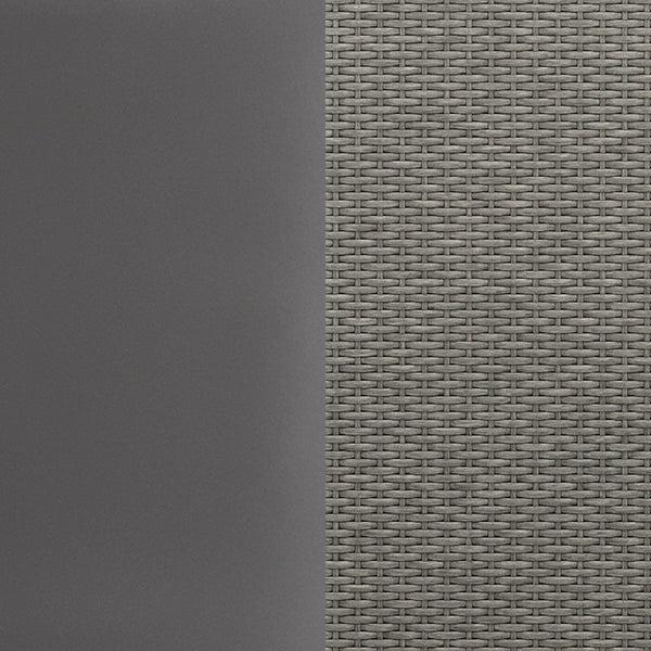 English Elm Roan Indoor/Outdoor L-Shaped Sectional Set with Storage Coffee Table for Stylish Relaxation & Comfort Gray Cushions/Gray Frame BN-WS404-GY-GY-GG