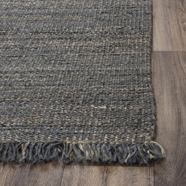 Rizzy Bengal BNL935 Hand Woven  Jute Rug Gray 9' x 12'