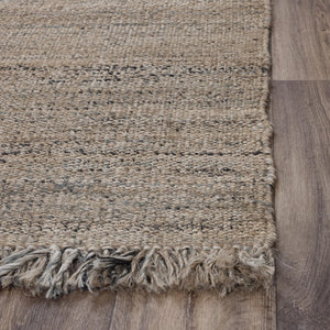 Rizzy Bengal BNL936 Hand Woven  Jute Rug Natural/Beige 9' x 12'