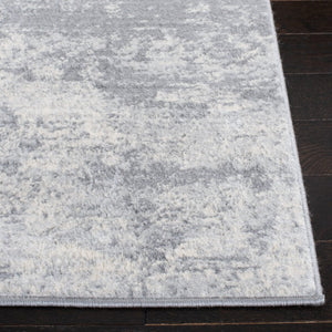 Safavieh Brentwood Power Loomed Polypropylene Area Rug Neutral Tones for Living Rooms Grey / Ivory BNT822H-68