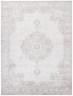 Safavieh Brentwood Power-Loomed Turkish Area Rug In Grey & Light Grey — Low-Profile Jute Blend, Durable Elegance 10'-0" x 10'-0" BNT826F-10SQ