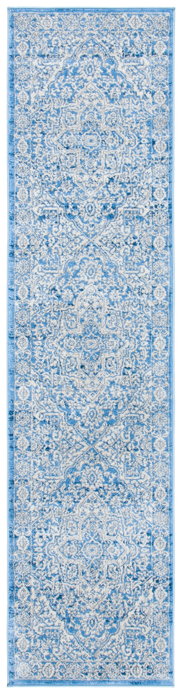 Safavieh Brentwood Elegant Area Rug With Timeless Design, Durable Construction, And Oeko-tex Certified Quality Ivory ,Navy 60% Polypropylene,40% Jute Bnt832a-10sq