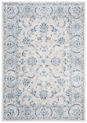 Safavieh Brentwood Area Rug - Timeless Elegance With Transitional Design, Durable Construction & Soft Texture Light Grey ,Blue 60% Polypropylene,40% Jute Bnt854g-10r