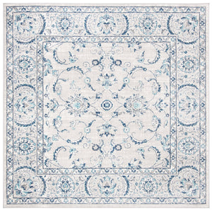 Safavieh Brentwood Area Rug - Timeless Elegance With Transitional Design, Durable Construction & Soft Texture Light Grey ,Blue 60% Polypropylene,40% Jute Bnt854g-10r
