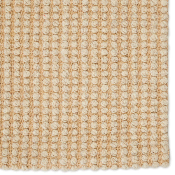 Jaipur Living Jaipur Living Mahana Handwoven Jute Wool Trellis Rug Organic Texture for Any Room Light Gray 9'X12' RUG145959