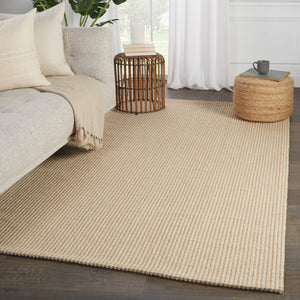 Jaipur Living Jaipur Living Mahana Handwoven Jute Wool Trellis Rug Organic Texture for Any Room Light Gray 9'X12' RUG145959