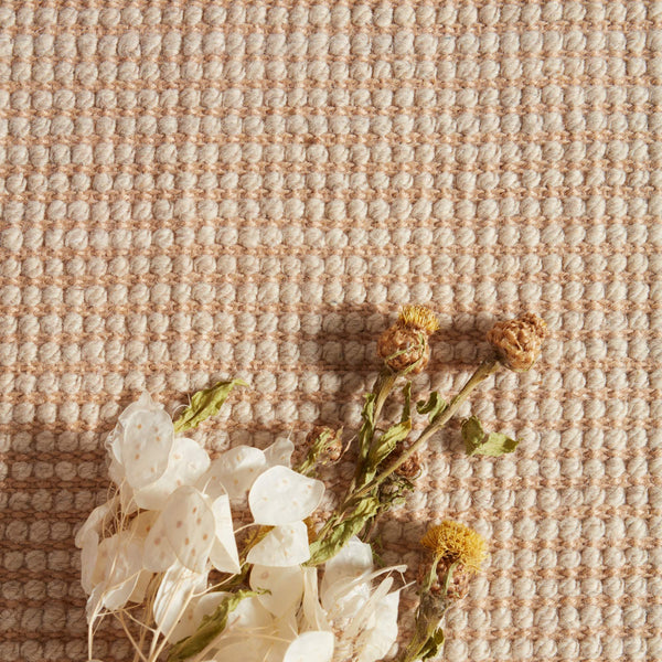 Jaipur Living Jaipur Living Mahana Handwoven Jute Wool Trellis Rug Organic Texture for Any Room Light Gray 9'X12' RUG145959