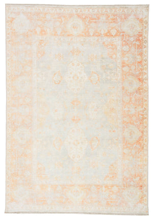 Jaipur Living Jaipur Living Boheme Flat Weave Cotton Oushak Rug Vintage Distressed Entryway Accent 10' x 14' RUG144556