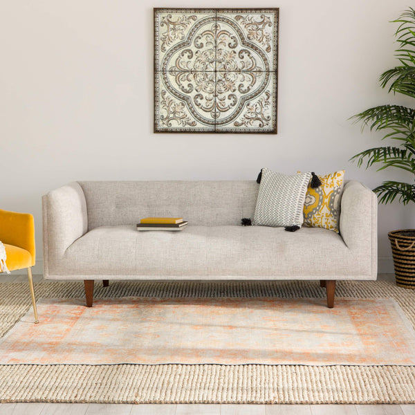 Jaipur Living Jaipur Living Boheme Flat Weave Cotton Oushak Rug Vintage Distressed Entryway Accent 10' x 14' RUG144556