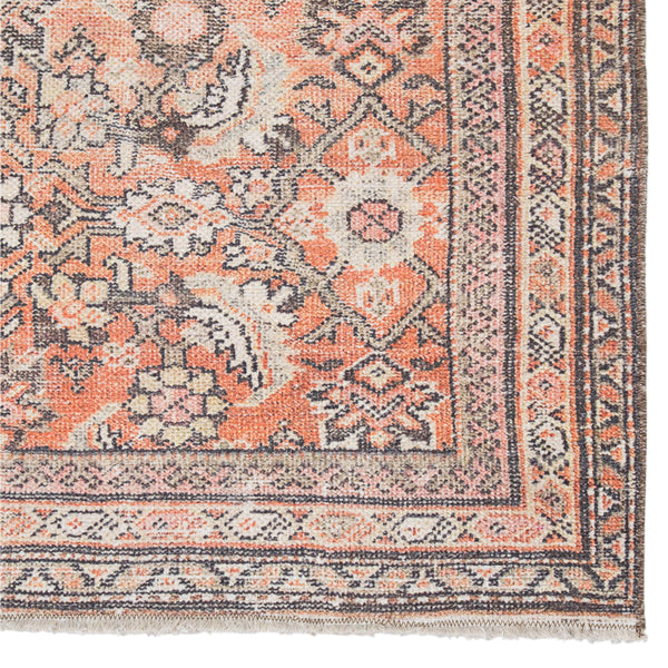 Jaipur Living Jaipur Living Thistle Flatweave Cotton Oushak Floral Rug for Room or Dining RUG145858