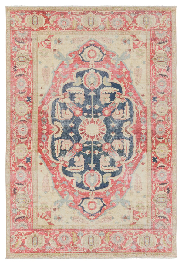Jaipur Living Boheme Kadi Updated Traditional Bohemian Machine Made Indoor Rug Red 8'10"x11'9"