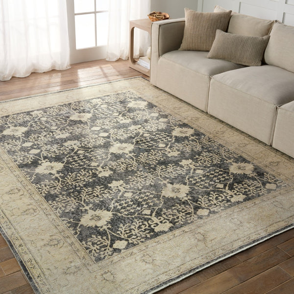 Jaipur Living Boheme Pia Updated Traditional Bohemian Machine Made Indoor Rug Navy 8'10"x11'9"