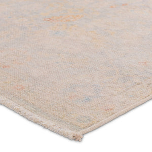 Jaipur Living Boheme Doire Boh28 Powerloomed Machinemade 78% Cotton 22% Polyester Traditional Floral Indoor Rug Light Blue, Cream 78% Cotton 22% Polyester, 100% Cotton Rug157728