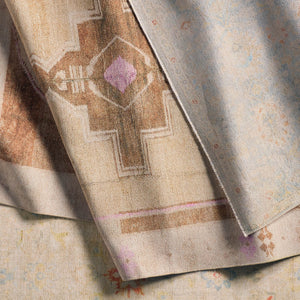 Jaipur Living Boheme Parian Boh29 Powerloomed Machinemade 78% Cotton 22% Polyester Geometric/Abstract Medallion Indoor Rug Yellow, Pink 78% Cotton 22% Polyester, 100% Cotton Rug157736