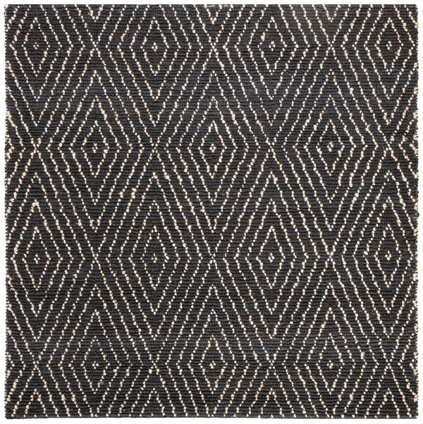 Safavieh Bohemian Hand-woven Eco-friendly Area Rug - Timeless Elegance For Home Décor And Comfort Black ,Ivory 80% Jute,20% Cotton Boh702a-213