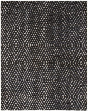 Safavieh Bohemian Hand-woven Eco-friendly Area Rug - Timeless Elegance For Home Décor And Comfort Black ,Ivory 80% Jute,20% Cotton Boh702a-213