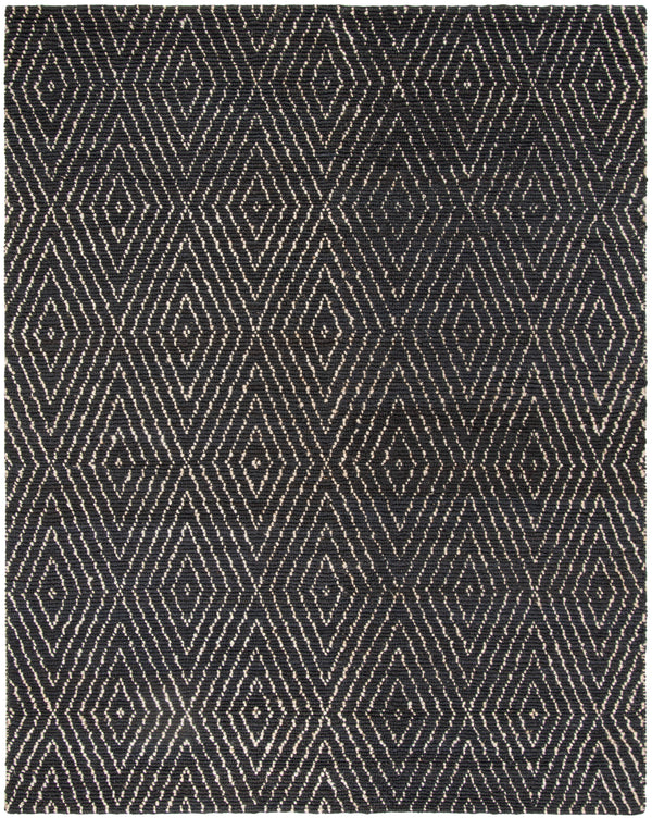 Safavieh Bohemian Hand-woven Eco-friendly Area Rug - Timeless Elegance For Home Décor And Comfort Black ,Ivory 80% Jute,20% Cotton Boh702a-213