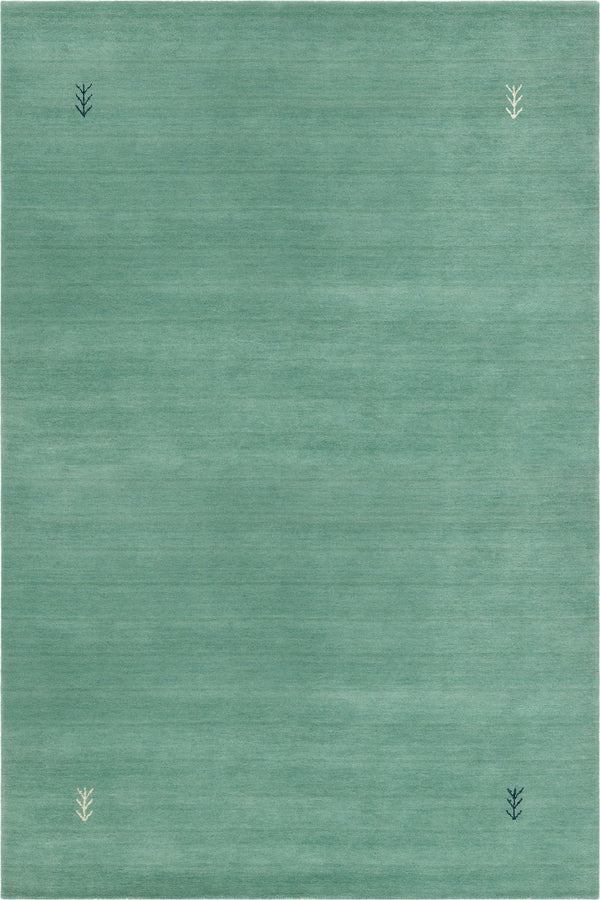 Chandra Rugs Hand Woven Contemporary Rug - Luxurious 100% Wool Design For Timeless Elegance In Your Home Decor Green Wool Bon56100-79106