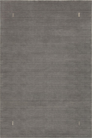 Chandra Rugs Hand Woven Contemporary Rug - Elevate Your Space With Luxurious 100% Pure Wool And Unique Texture Grey Wool Bon56103-576