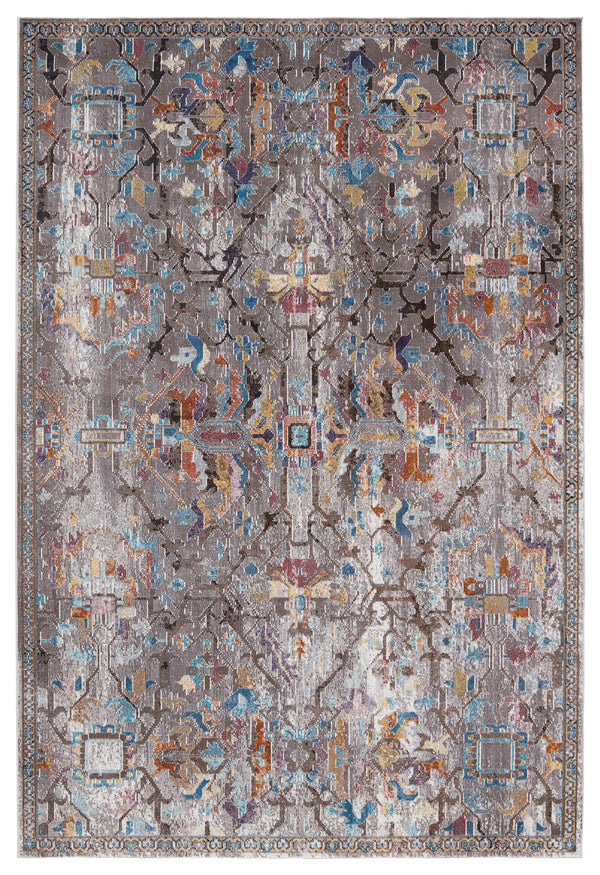 Jaipur Living Vibe by Jaipur Living Namid Trellis Medallion Polypropylene Rug for Rooms 8'X10' RUG150820