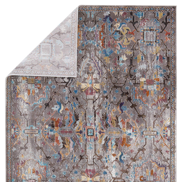 Jaipur Living Vibe by Jaipur Living Namid Trellis Medallion Polypropylene Rug for Rooms 8'X10' RUG150820