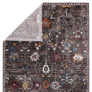 Jaipur Living Vibe by Jaipur Living Zaniah Trellis Polypropylene Rug for Bold Room Style Black 9'X12' RUG149938