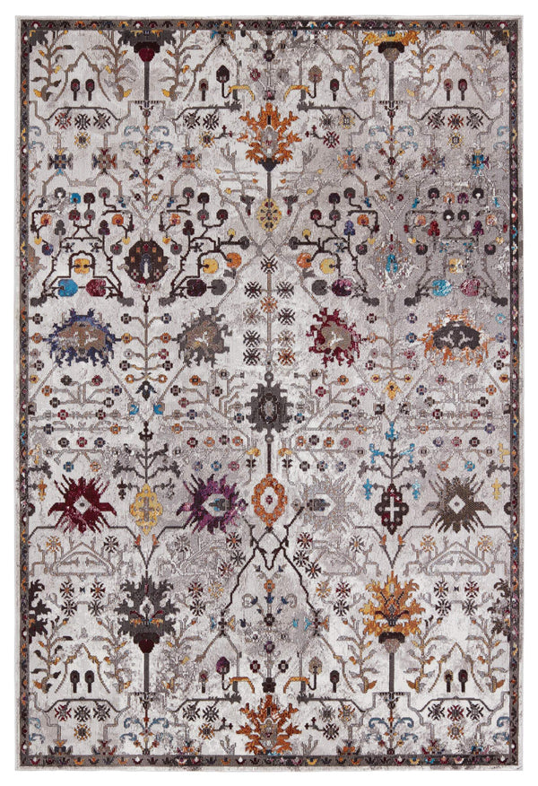 Jaipur Living Vibe by Jaipur Living Zaniah Trellis Polypropylene Rug for Bold Room Style White 10'X14' RUG149939