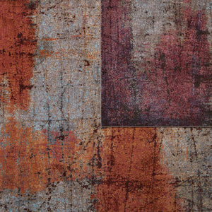 Jaipur Living Vibe by Jaipur Living Hoku Abstract Polypropylene Rug for Contemporary Rooms Orange 8'X10' RUG151263