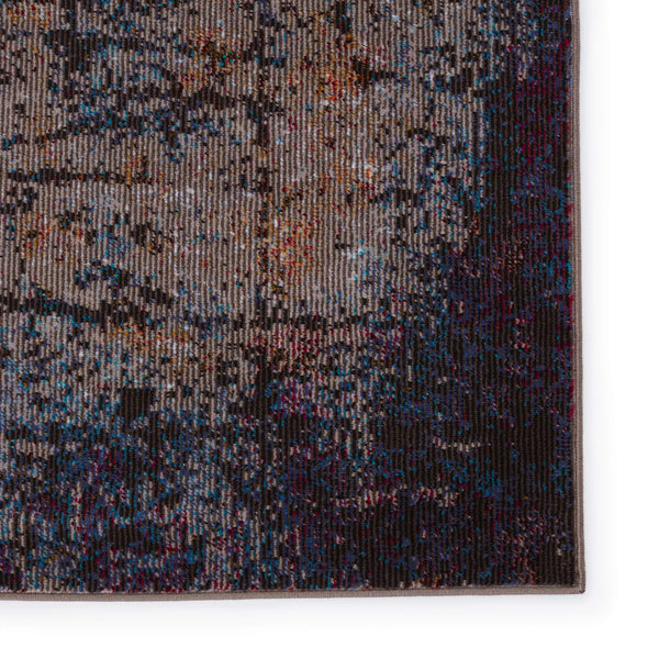 Jaipur Living Vibe by Jaipur Living Hoku Abstract Polypropylene Rug for Contemporary Rooms Magenta 3'X8' RUG151258
