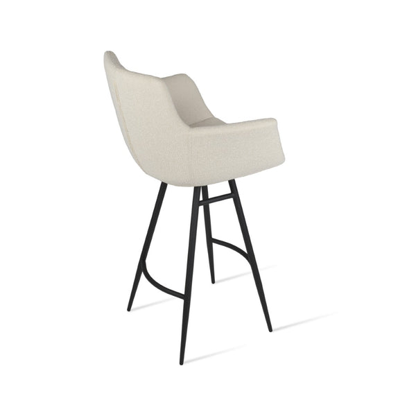 Soho Concept Bottega Arm Barstools & Counterstools - Stylish Upholstered Options With 10-year Guarantee, Elegant Design Black,White  Soho-concept-dining-chair-10659