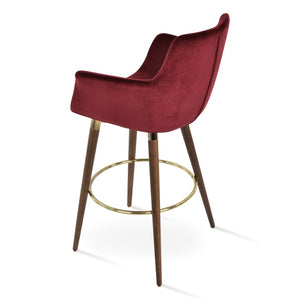 Soho Concept Bottega Arm Barstools & Counterstools - Stylish Upholstered Options With 10-year Guarantee, Elegant Design Gold  Soho-concept-dining-chair-07483